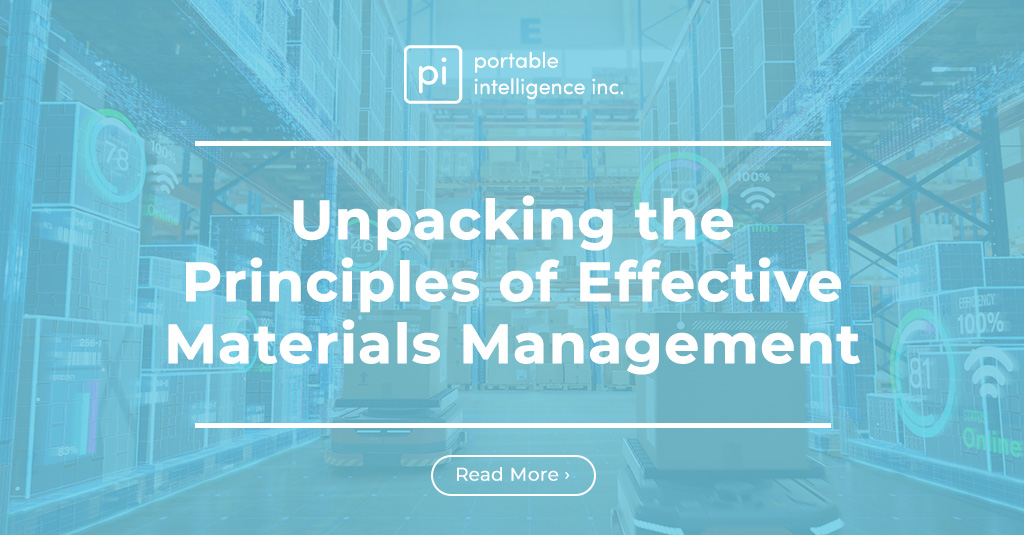 Unpacking the Principles of Effective Materials Management